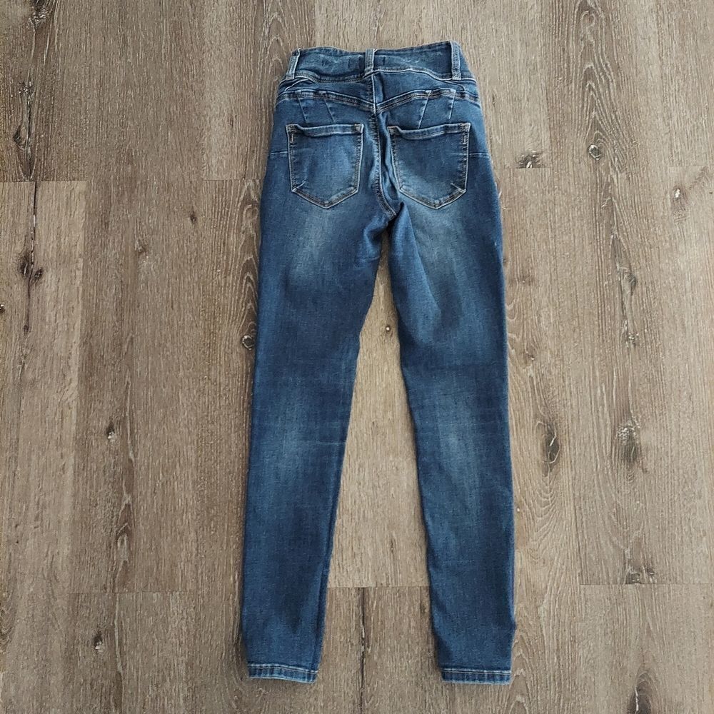 Angel Kiss Denim Collection Skinny Jeans Size 3 - Picture 3 of 7